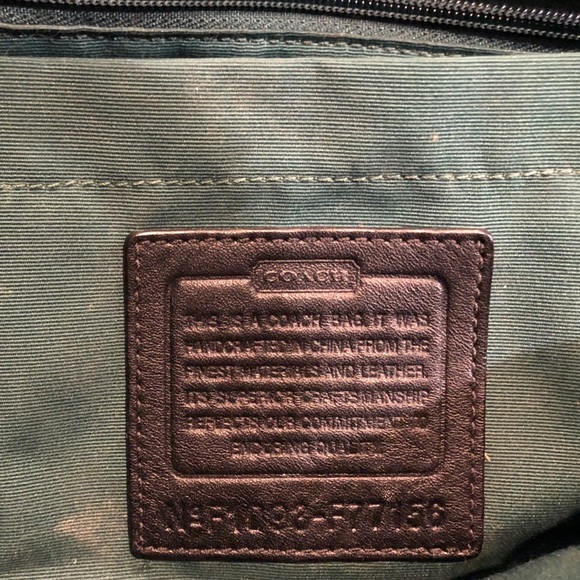 Coach large purse/diaper bag - Picture 4 of 4